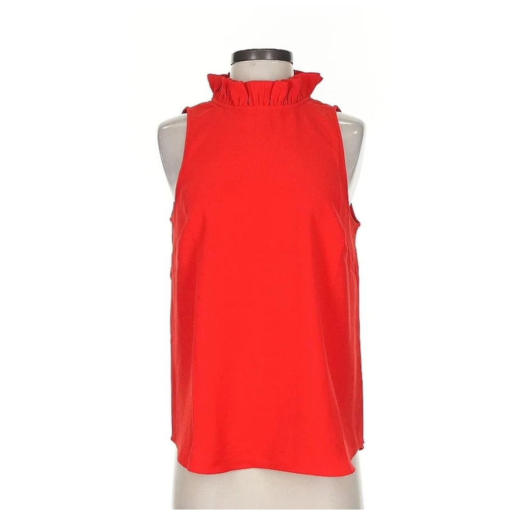 J.crew ruffle-neck top